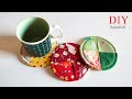 DIY EASY COASTERS for beginner | Home Deco &amp; Sewing Gifts | วิธีทำที่รองแก้วแบบง่ายๆ สำหรับมือใหม่