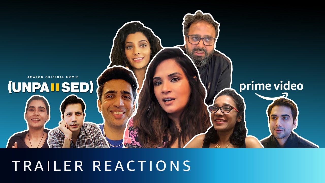 Reacting To The Unpaused Trailer Ft Cast Crew Amazon Original Movie Dec 18 Youtube