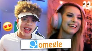 I used my REAL voice on Omegle...