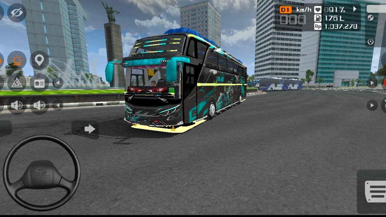 bus telolet otw jakarta 