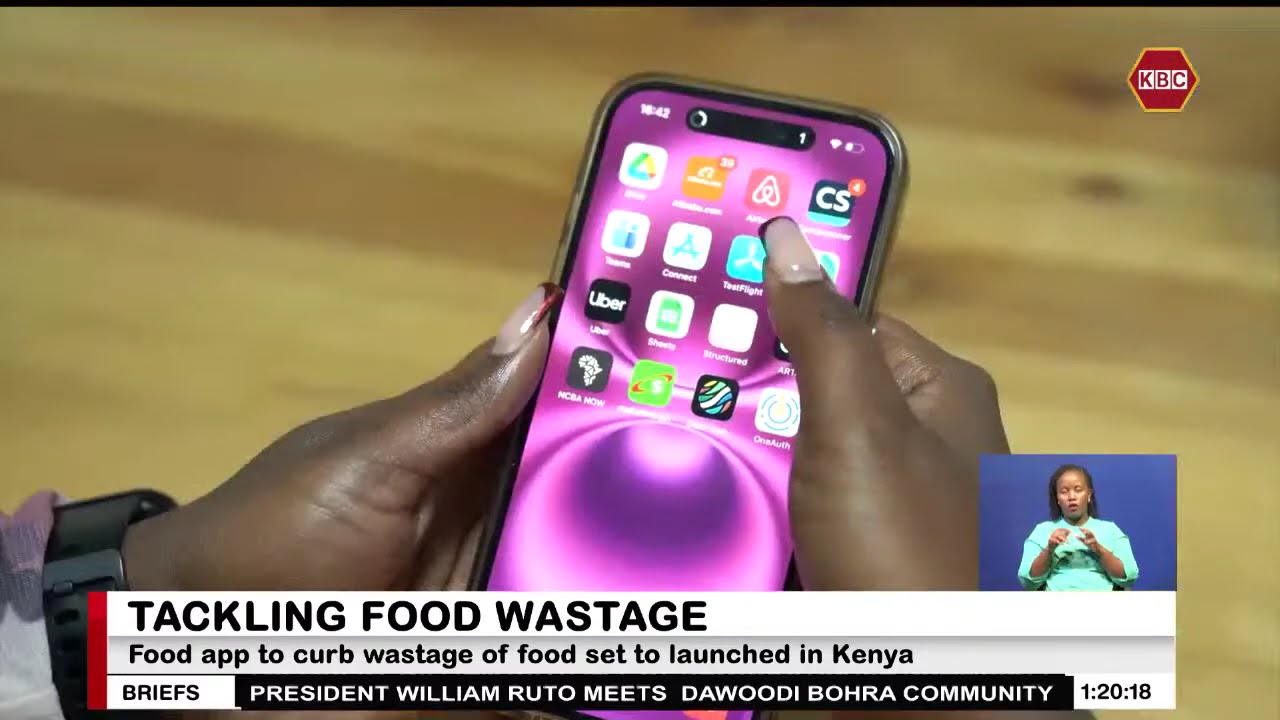 A food app to combat food wastage  to be launched in Kenya