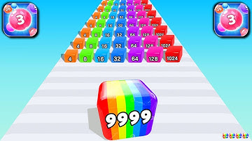 Marble Run, Ball Merge 2048, Clothes Run ​- All Level Gameplay Android,ios The Best Tiktok Video TY3