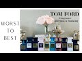 Tom Ford Fragrance Collection & Ranking 2020 | Vlogmas 2020