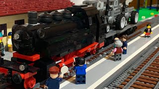 Our lego steam train moc - all secrets of this locomotive