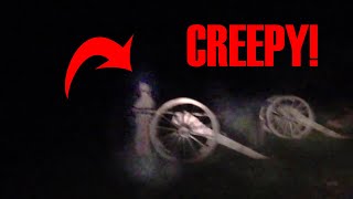 A Gettysburg Civil War Ghost?? CLOSEUP STANDALONE CLIP! Exploring Civil War Battlefields.