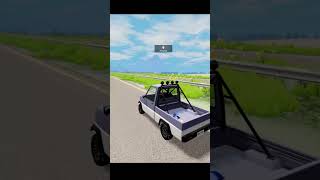 Hirochi Sunburst vs 50 Speed Breakers 😱 Will It Survive? | BeamNG.drive Shorts