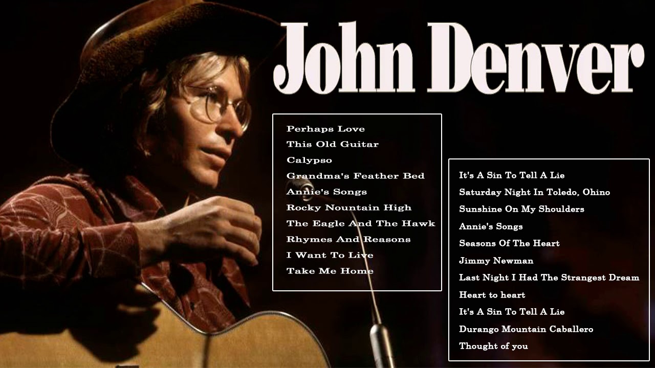 John Denver Greatest Hits Playlist - John Denver Best Songs Country