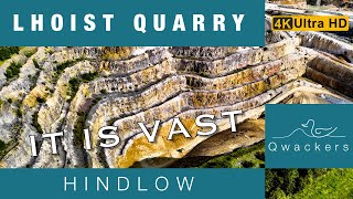 The Vast Lhoist Limestone Quarry - Hindlow