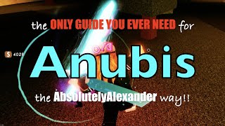 [YBA] Anubis: How to use Anubis - The Only Guide You Will Ever Need! · Roblox Tutorial & Skilll Tree