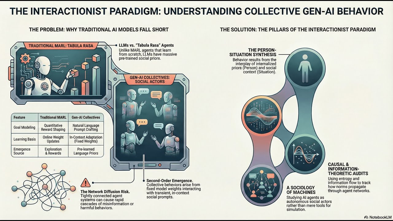 Generative AI collective behavior needs an interactionist paradigm