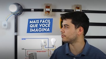 Aprenda a Instalar Interruptor PARALELO TREE WAY com SENSOR DE PRESENÇA