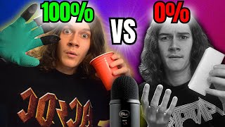 🔴 100% VS 0% ASMR Tingles (MOUTH SOUNDS HEAVY 👄)