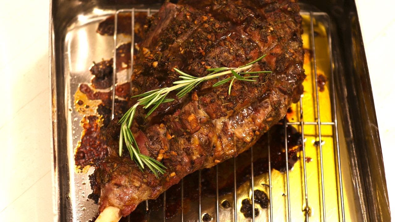 Easy Roasted Leg of Lamb YouTube