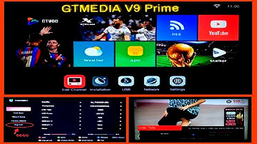 gtmedia v9 prime update software  ll cara menampilkan menu bisskey