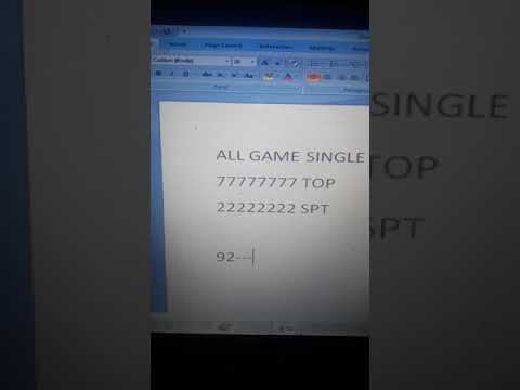 All Game Live Single 26 may