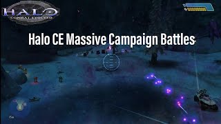 Halo CE Massive Campaign Battles  TWO BETRAYALS