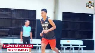 PLAYER OF THE GAME HIGHLIGHTS || CLYDE CADAY