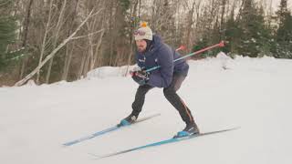 La Descente En Ski De Fond