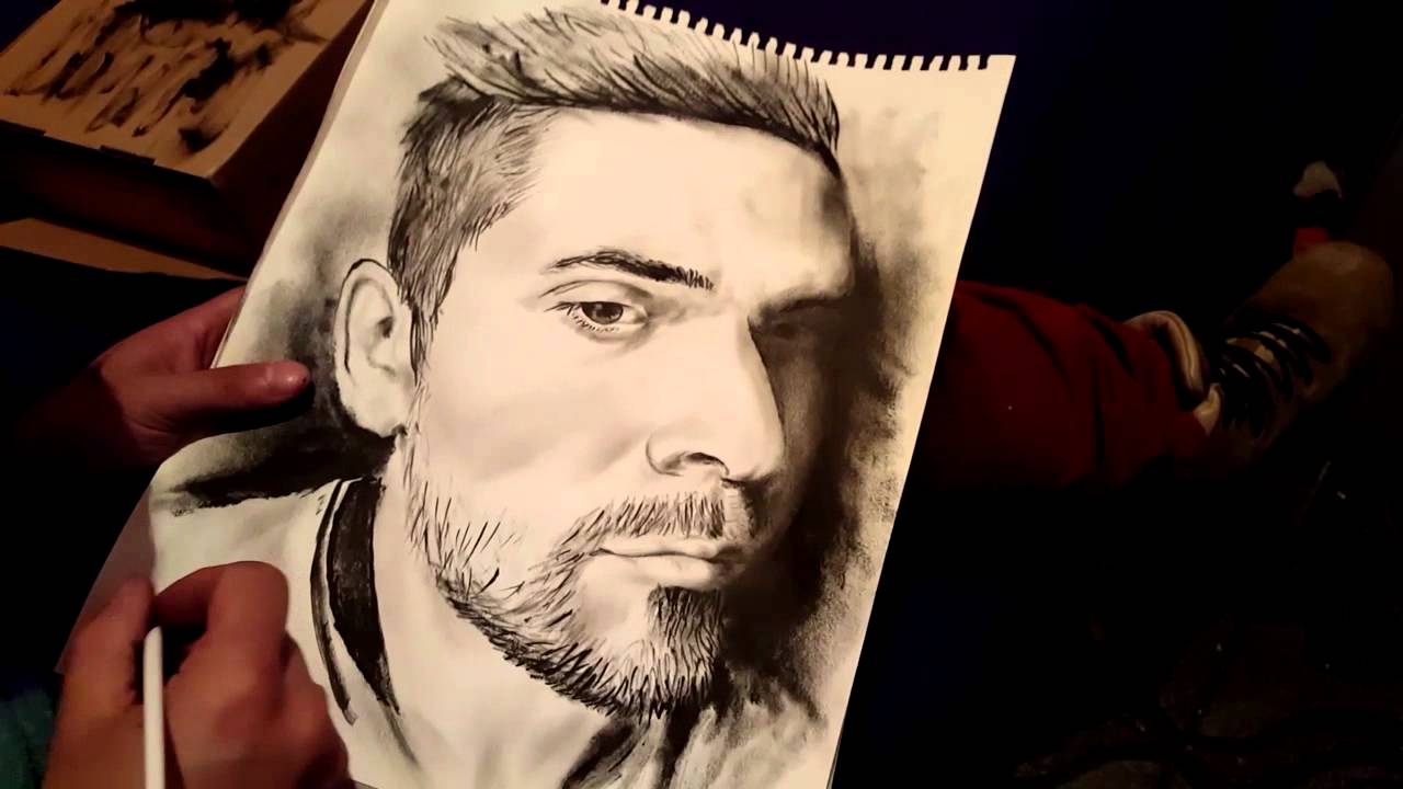 Styb3n portrait painting mental health