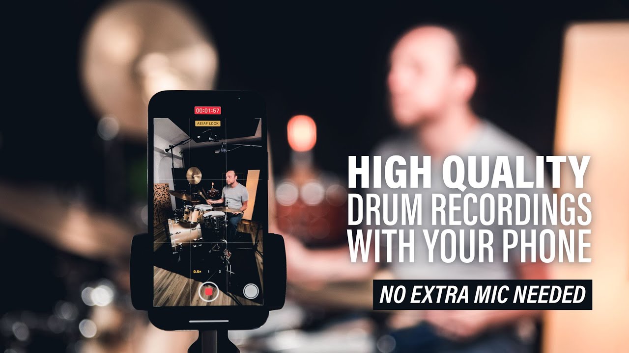 How To Record Drums On Iphone