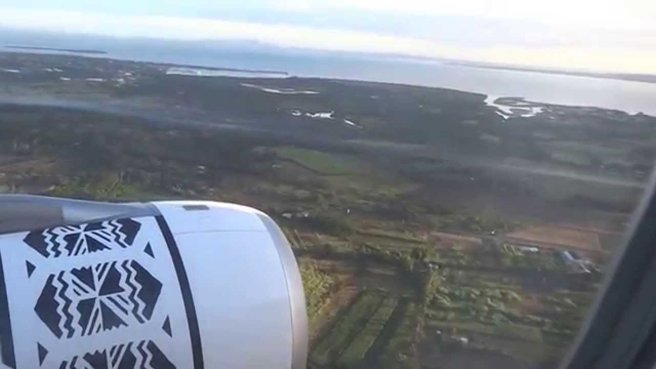 Landing in Fiji Nadi International Airport YouTube