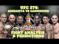 UFC 276: Adesanya vs Cannonier - Fight Analysis, Prediction & Breakdowns by @ascendant.mma