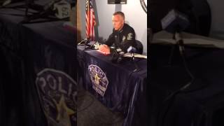 APD press conference regarding DNA Lab