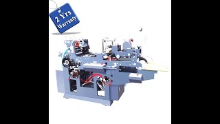 ZF250PLUS Automatic Pocket Envelope Making Machine with Self Adhesive Tapes Peel & Seal
