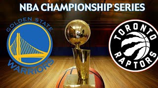 Golden state warriors vs toronto raptors nba finals game 3 live tor...