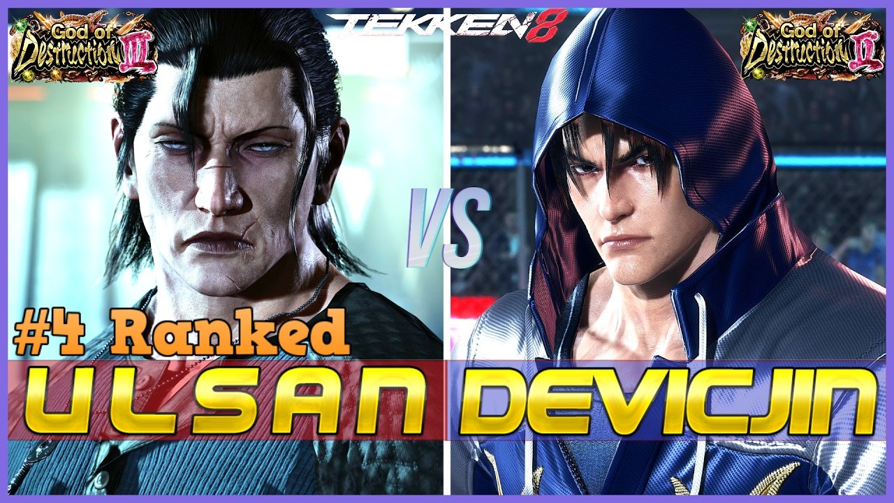 T8 ▰ ULSAN (#4 Ranked Dragunov) Vs DEVICJIN (High Ranked Jin) ▰ Tekken 8 High Level Gameplay