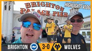 ON THE BEACH 🏖️ Brighton 3-0 Wolves VLOG My Match Highlights