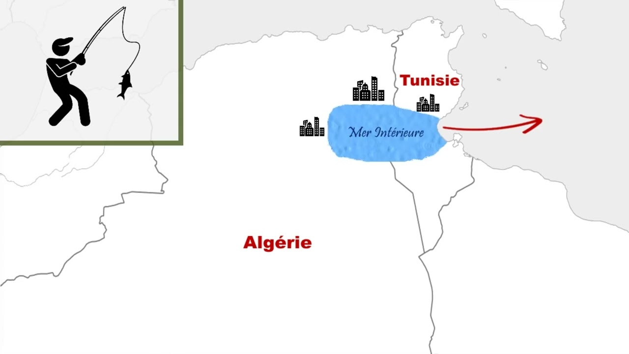 Algérie Tunisie   Une Mer dans le Désert ! 6