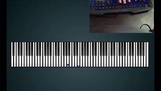 Multiplayerpiano /  Kurau Phantom - Memory Moonlight / PC keyboard