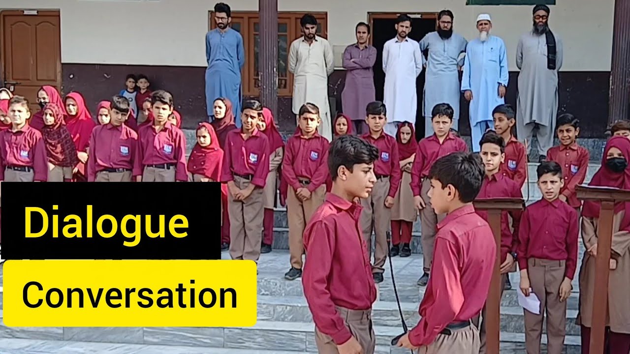 Dialogue between Two Students: Improve Your English Conversation Skills ...