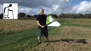Another Cardboard Delta Glider Part #2 Gliding + mini camera view