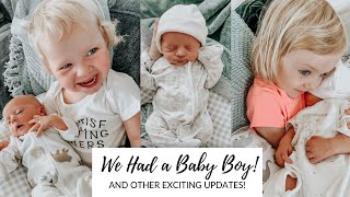 We had a BABY BOY! & other exciting updates from the family! by Christy Keane Can 111,169 views 4 years ago 2 minutes, 40 seconds