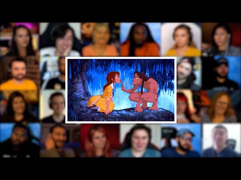 Tarzan and Jane first Interaction | Tarzan : 1999 | Reaction Mashup | #tarzan