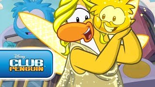 Gold Puffles Available Now on Club Penguin!