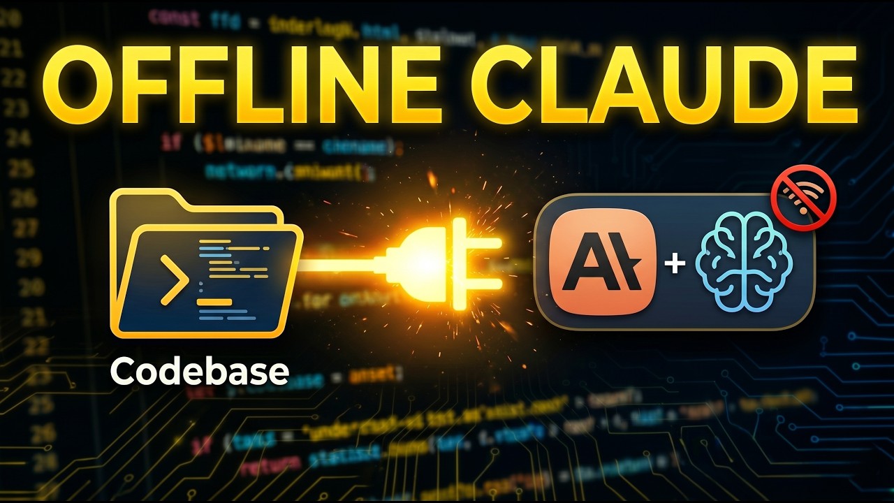 I Connected Claude AI to My Codebase - 100% Offline Plugin (Understand ...