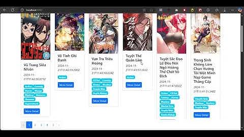 Demo Khóa học Reactjs với API truyện tranh - React API