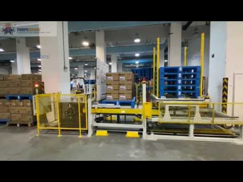 Pushing type pallet changer