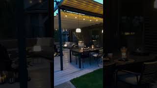 Ghirlande Luminoase Terasa