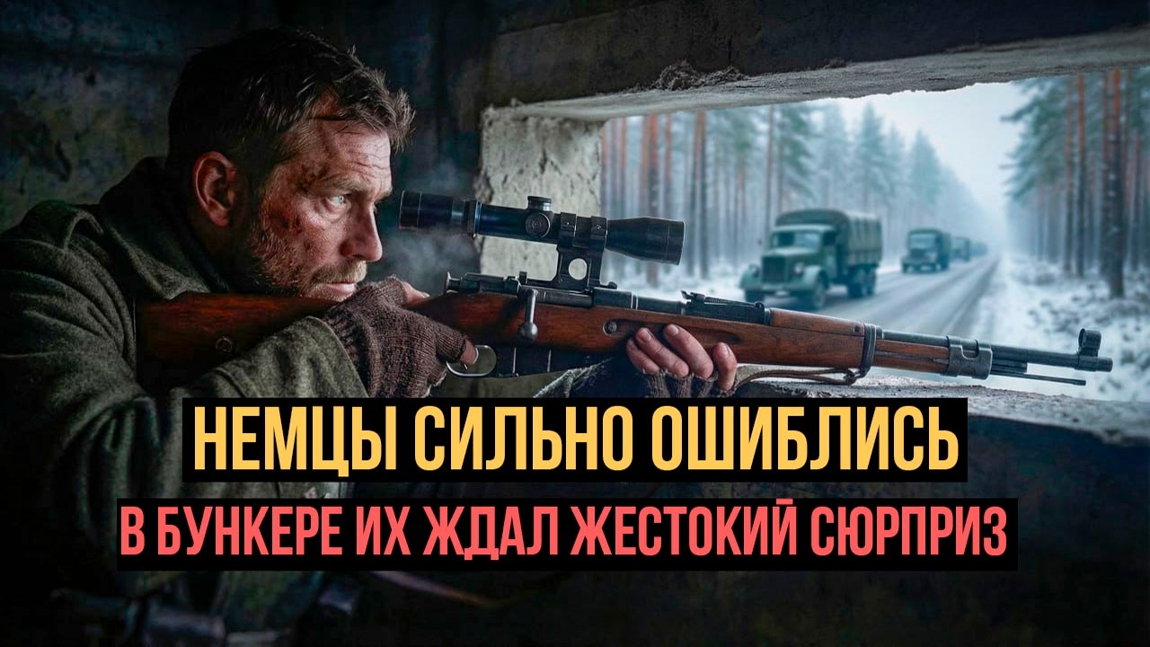 Немцы думали, что бункер пуст - но это была их последняя роковая ошибка.