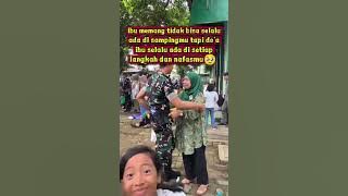 Mother's prayers are always there in every step you take🥹#prajurittni #tni #tnidihatirakyat #mili...