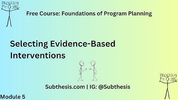 Selecting Evidence-Based Interventions (5.1)
