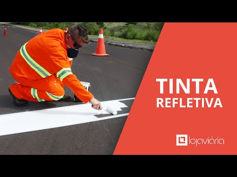 Vídeo: Como aplicar tinta para pavimentação?