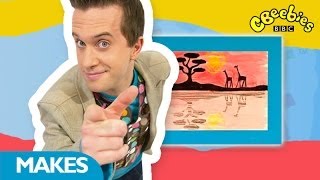 Cbeebies Mister Maker - Reflection Wax Picture