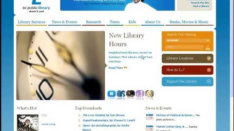 Welcome to the new DC Library Website