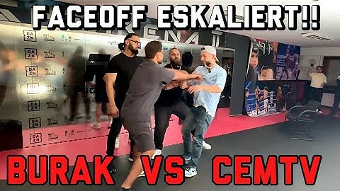 FACEOFF VLOG mit BABA ESKALIERT😤BOXKAMPF CEMTV vs BURAK💥🥊 (ShishaStation)