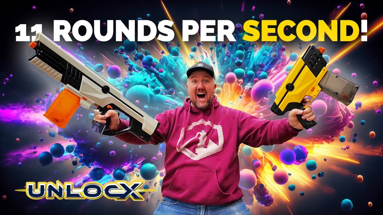 This Gel Blaster Fires 11 Rounds Per Second! | UnLocX
